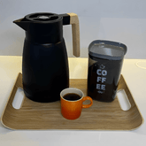 Pote Hermético Porta Mantimento Café My Coffee com Colher Chumbo - Ela Decora
